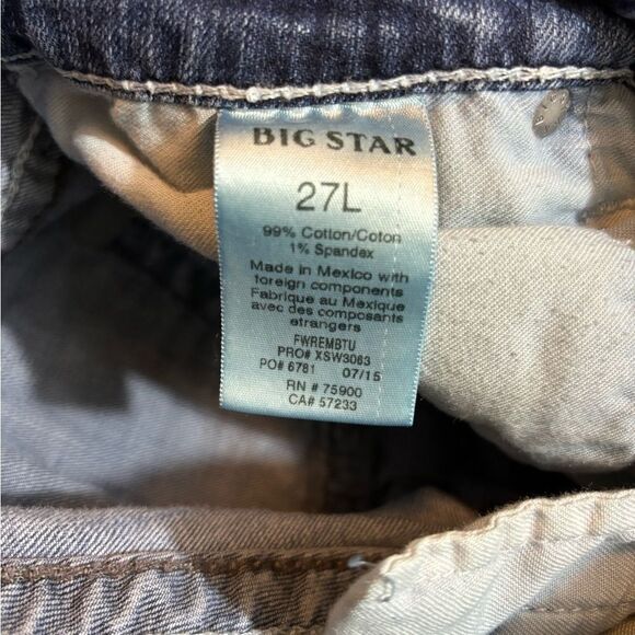 BIG STAR | denim jeans Remy boot 27L 27 L - Picture 4 of 5